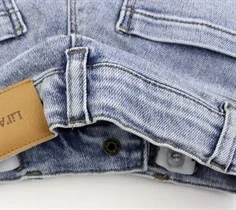 Lil Atelier light blue denim shorts